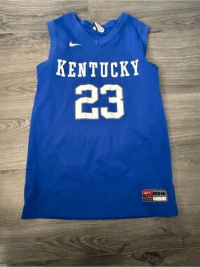 Nike Kids Blue 'Kentucky' Basketball Jersey